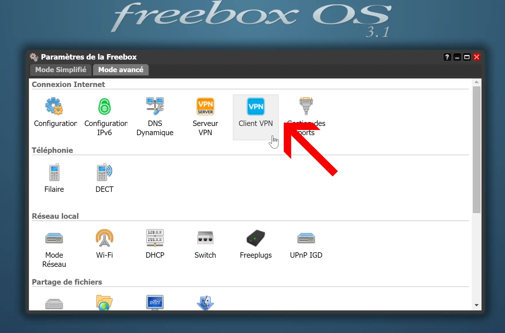 configurer-le-client-vpn-de-la-freebox-client-vpn