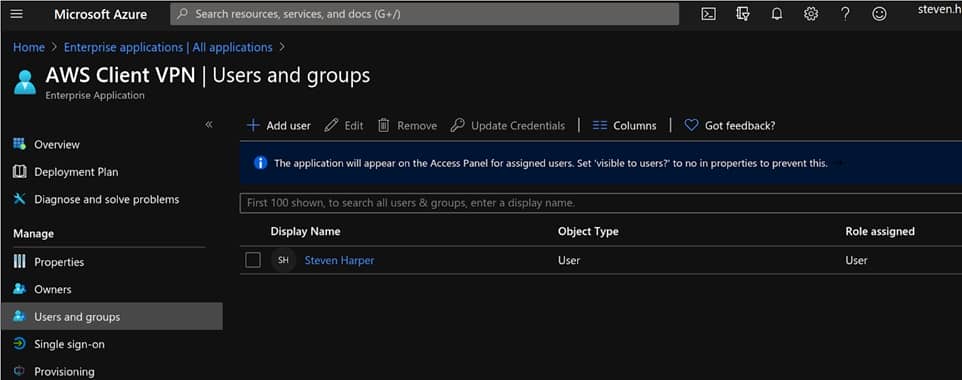 Infinity-Works-Azure-Federated-Login-5