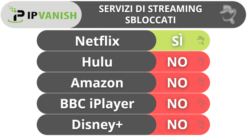 10 . iPVanish — Buona per il Torrenting