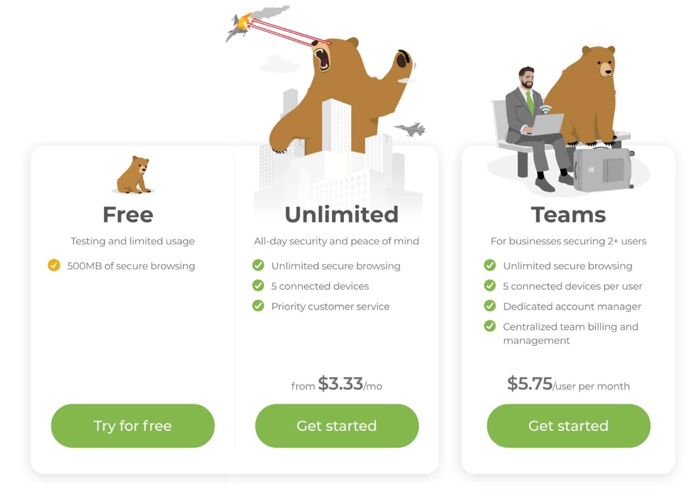 TunnelBear VPN gratuit