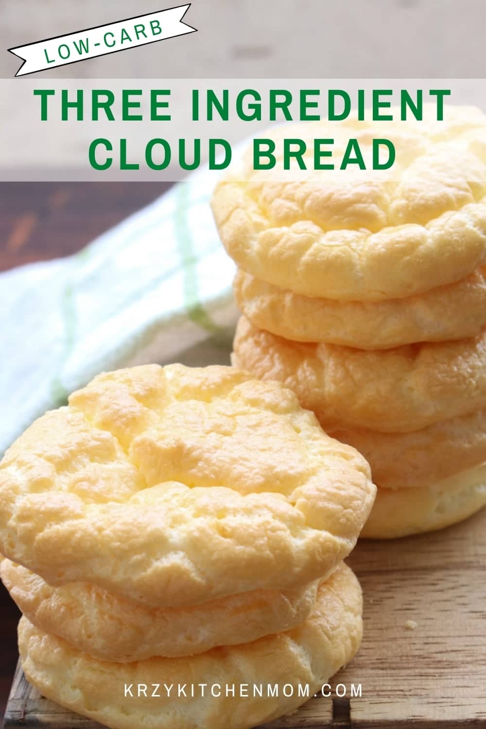 Three Ingredient Cloud Bread