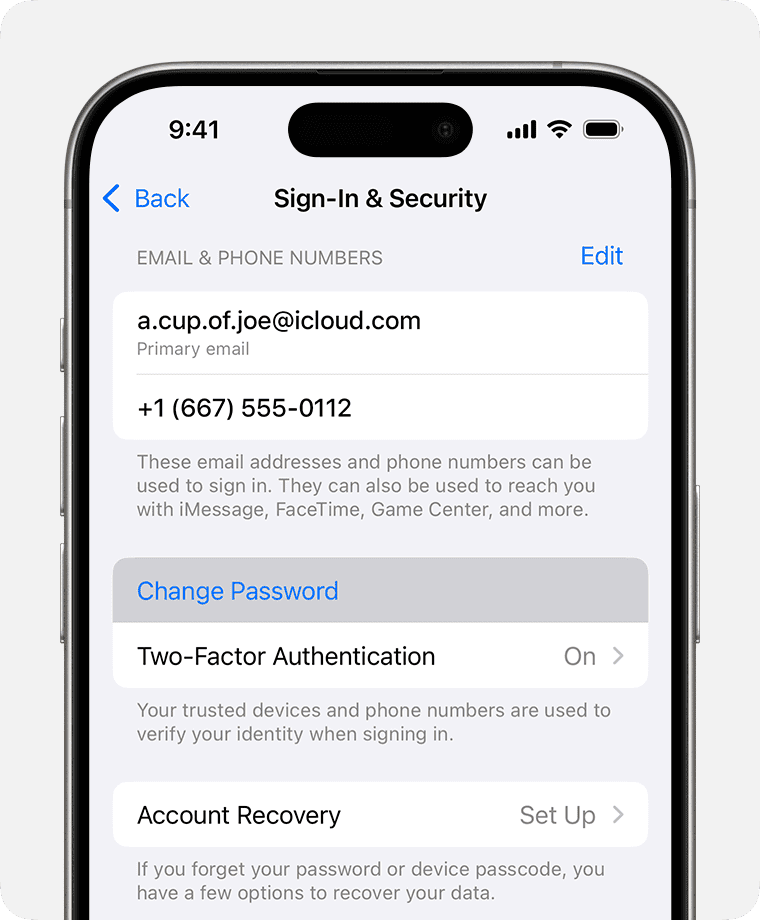 If you forgot your Apple Account password