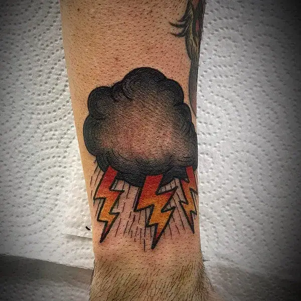 Storm Cloud Tattoo 1