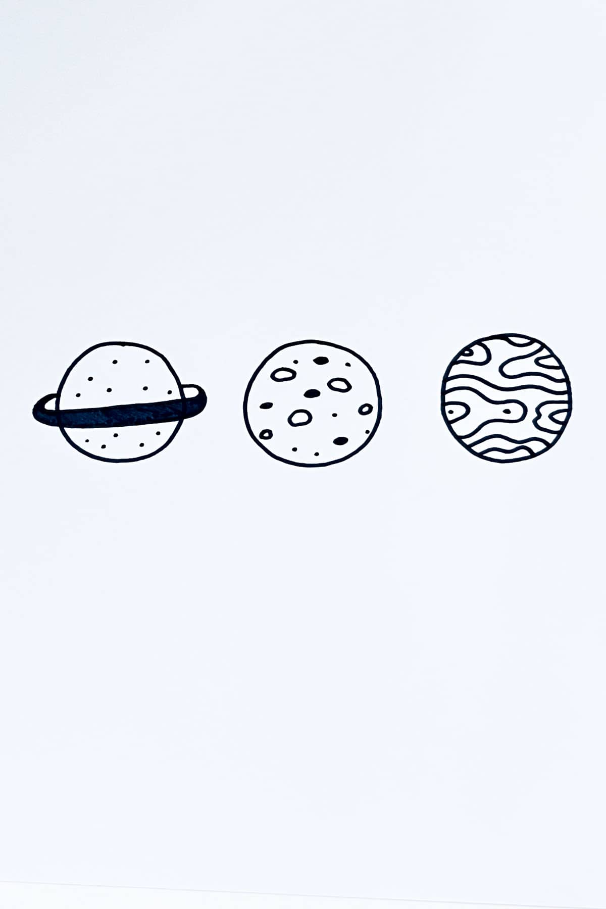 planets drawing