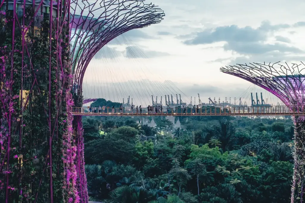 que faire aux jardins de la baie singapour