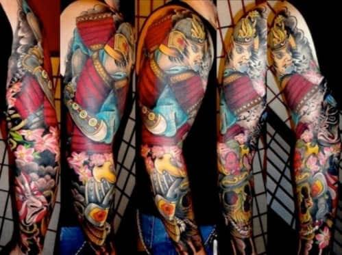 45 Japanese Traditional Tattoo Sleeve