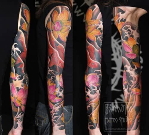 02 Full Sleeve Tattoo Japanese Designs