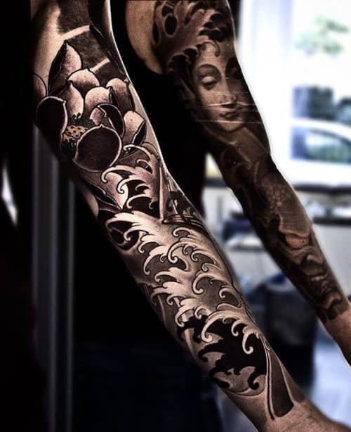 Beautiful Koi Fish Tattoo