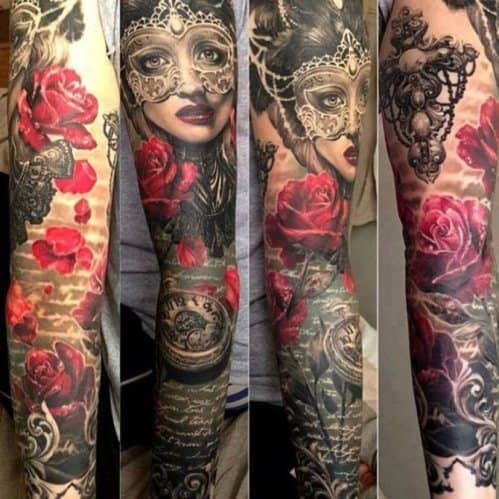 15 Japanese Full Sleeve Tattoo