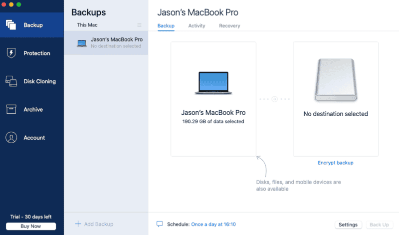 acronis backup