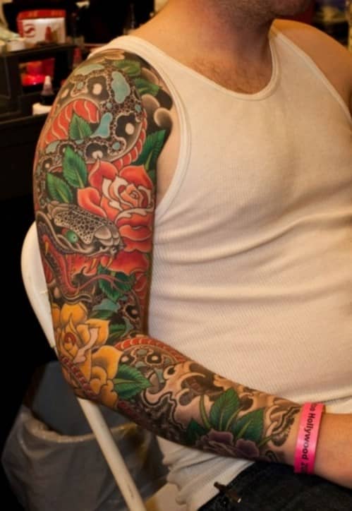 56 Tattoo Sleeve Designs Japanese