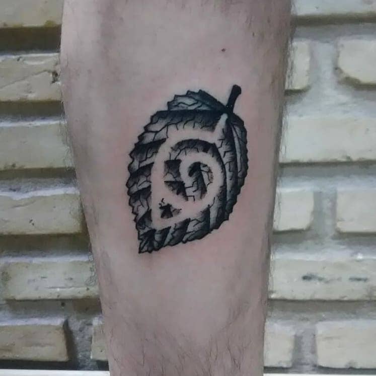 Naruto Japanese Symbol Tattoo