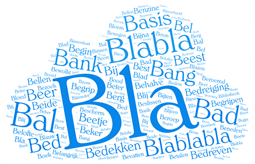 Online Word Cloud (woordwolk) maken