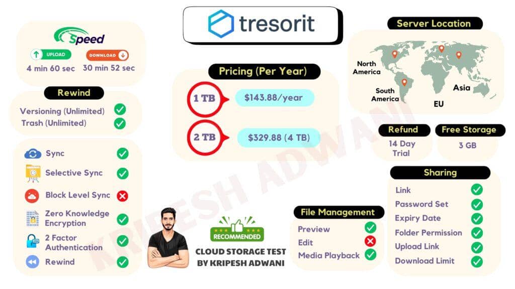 Tresorit Infographic