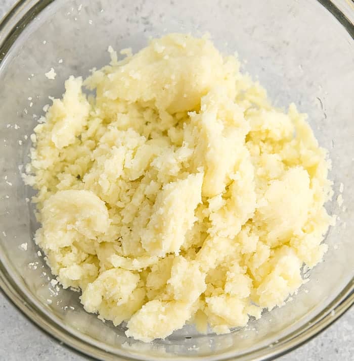 prep photo showing dried cauliflower