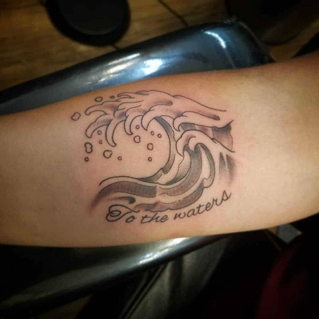 japanese wave tattoo