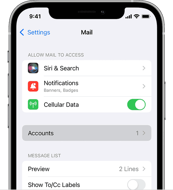 Add an email account to your iPhone, iPad, or iPod touch