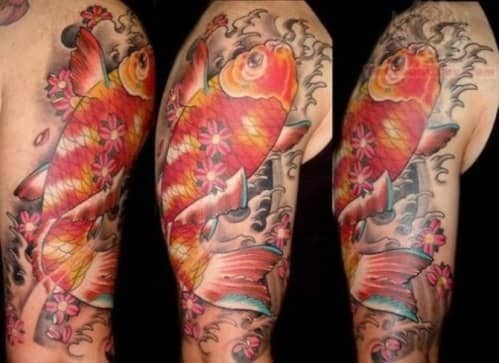 18 Japanese Koi Tattoo Sleeve