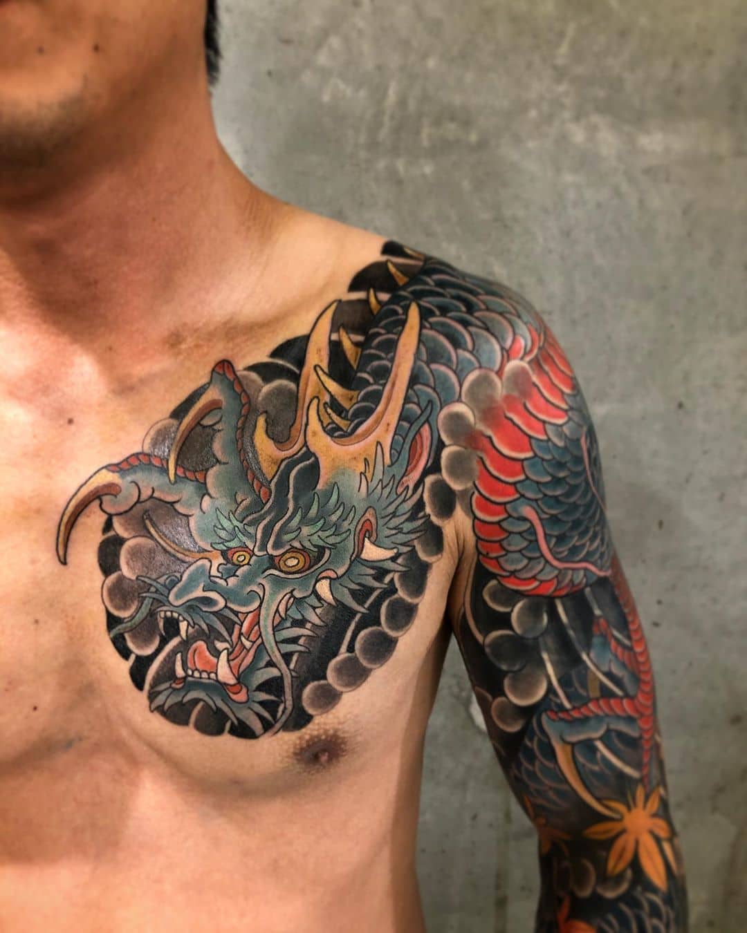 Japanese Dragon Tattoo