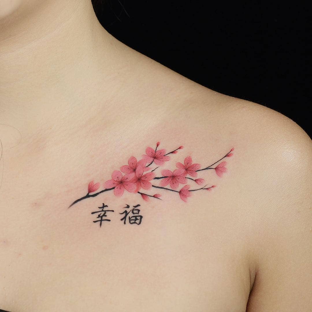 Japanese Sakura Tattoo