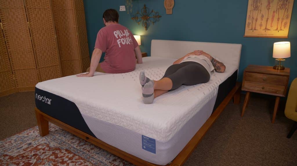 Nectar Classic Memory Foam couples testing