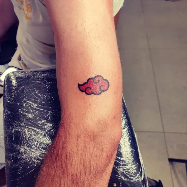 Akatsuki Cloud Tattoo 2