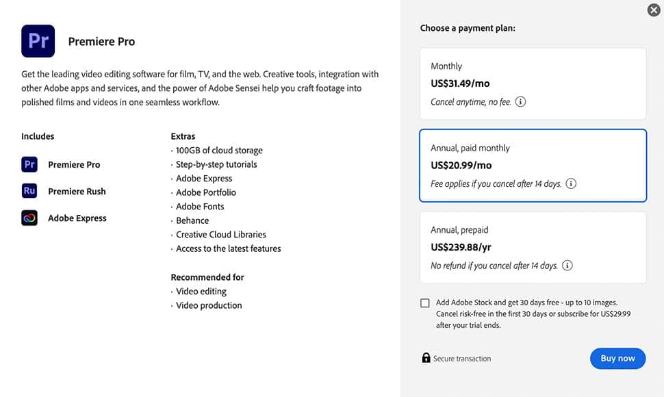 How to Buy Adobe Premiere Pro in 2024 (Options for all Budgets)