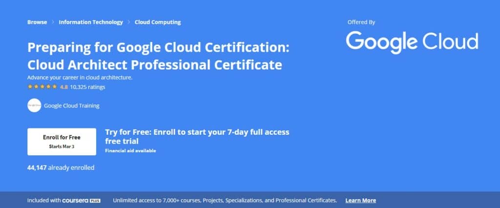 10個Google Cloud證書課程，跟著Google馬上學