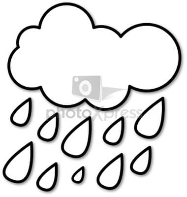 380x400 Rain Clouds Drawing Clipart Panda