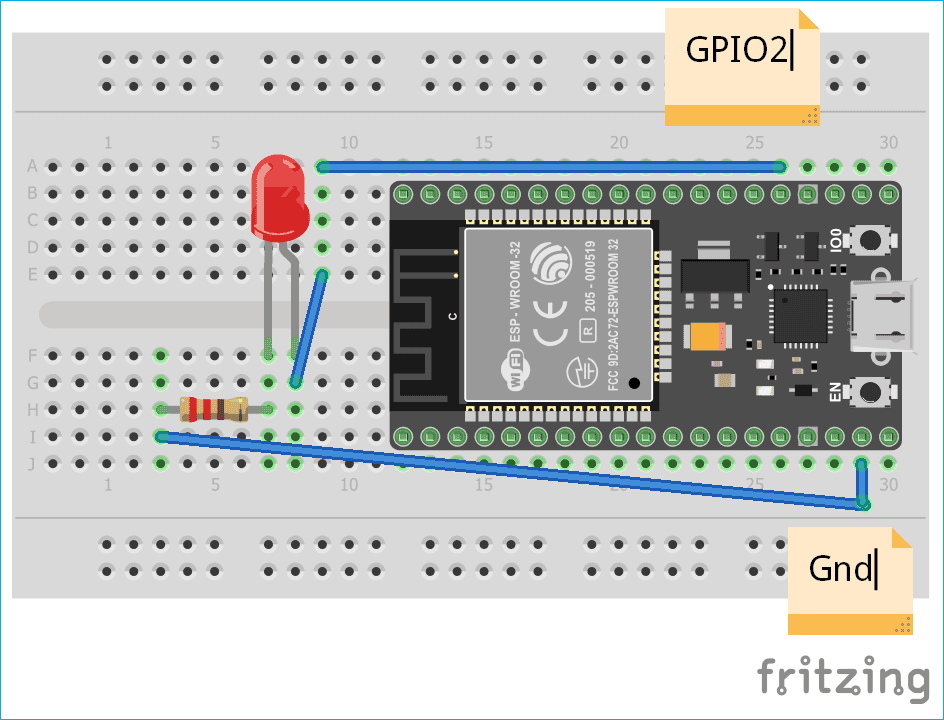 IoT Controlled LED using ESP32 with Blynk App