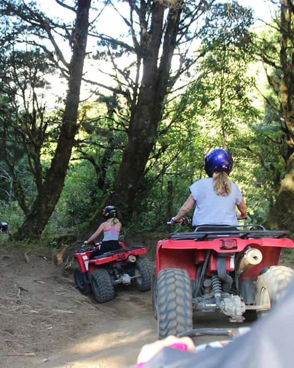 ATV ride at 100 % Aventura in Monteverde, Costa Rica