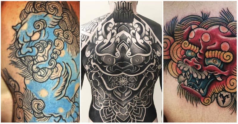 Best Japanese Lion Tattoo Ideas