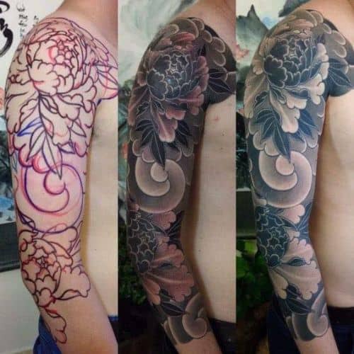 Japanese Tattoo Sleeves Designs