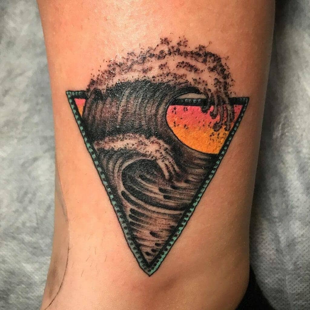 japanese wave tattoo