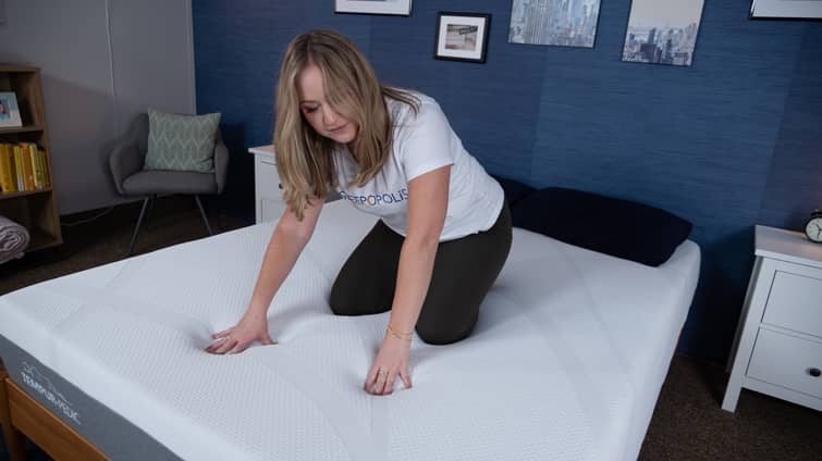 The Tempur-Pedic TEMPUR-Cloud has slow-moving foams.