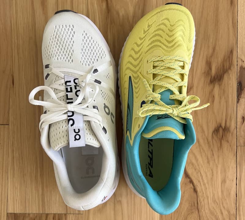 Altra vs On Running