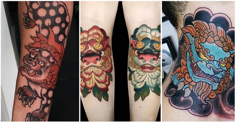 Foo Dog Tattoo Ideas