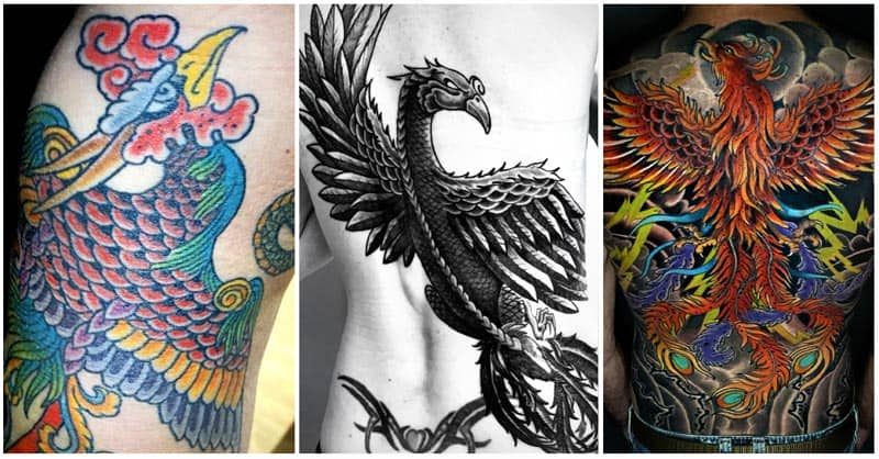 Japanese Phoenix Tattoo Designs