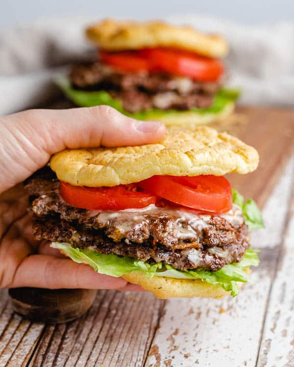 Low carb cheeseburger recipe