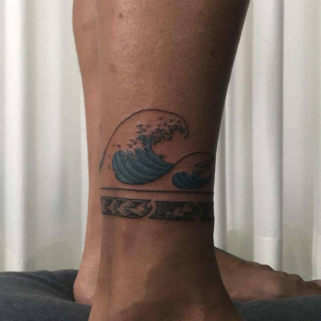 japanese wave tattoo