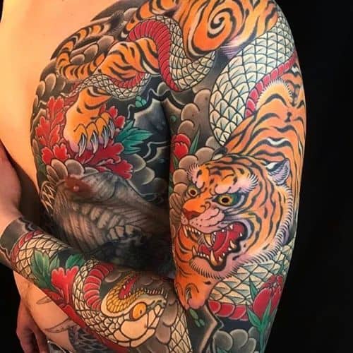 Sleeve Background Tattoo