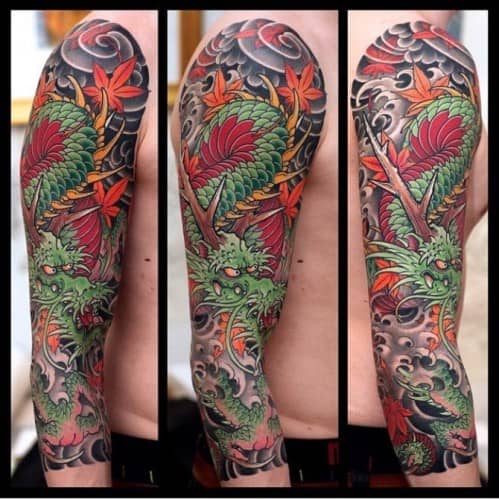 57 Tattoo Sleeve Japanese