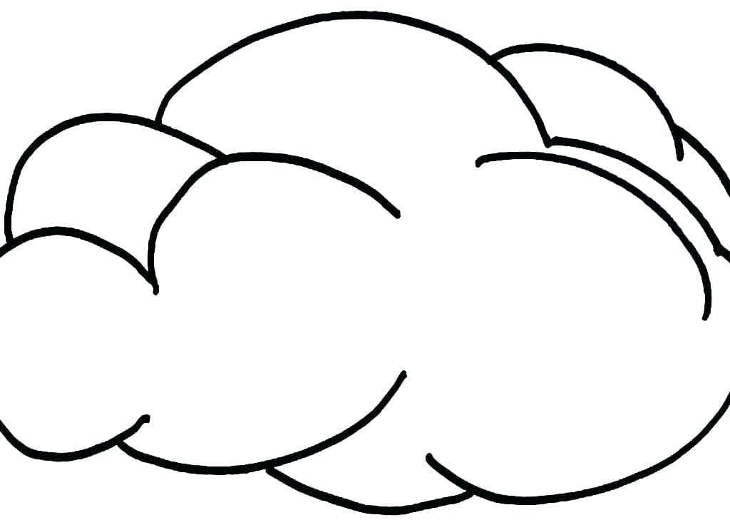 1024x729 Cloud Coloring Page Cloud Coloring Pages Storm Cloud Coloring