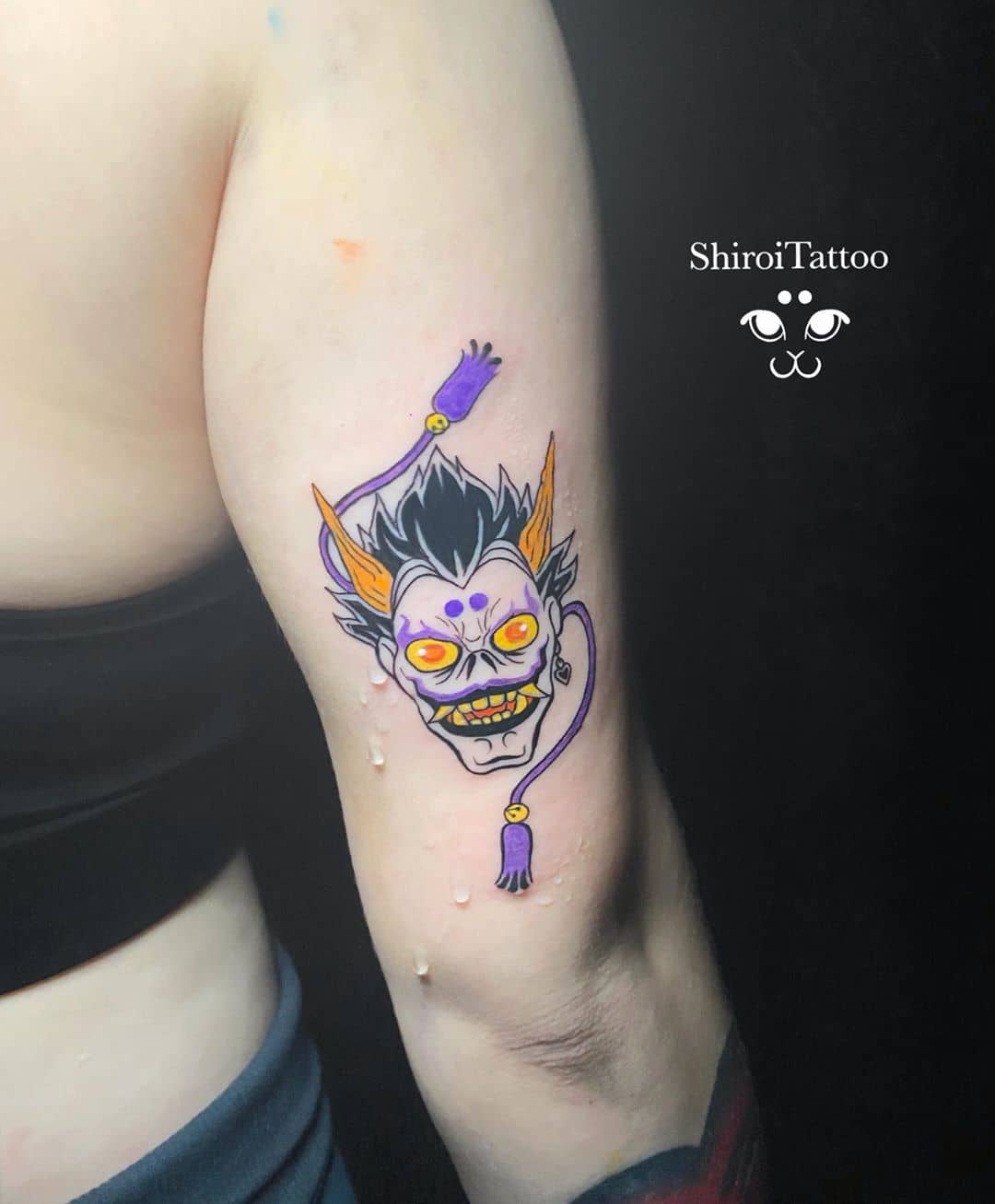 Hannya Mask tattoo