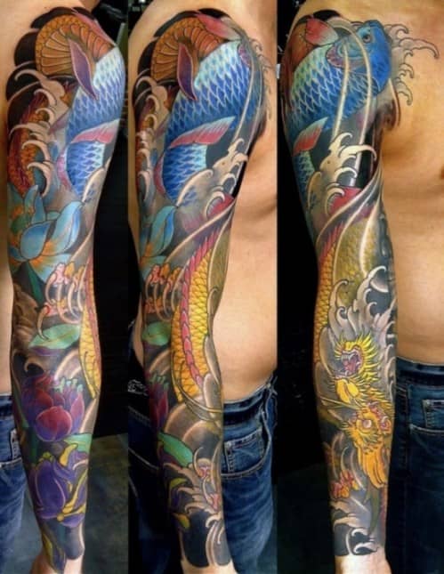 51 Sleeve Tattoo Japanese