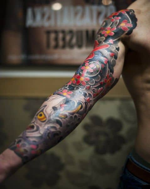 Asian Sleeve Tattoo Ideas