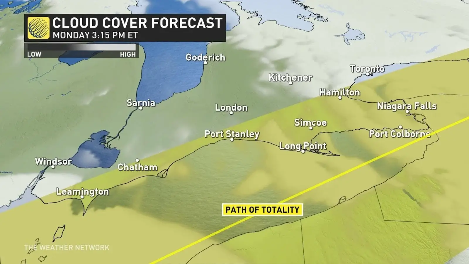 Canada’s solar eclipse cloud forecast: lifetime memories or dreary darkness?