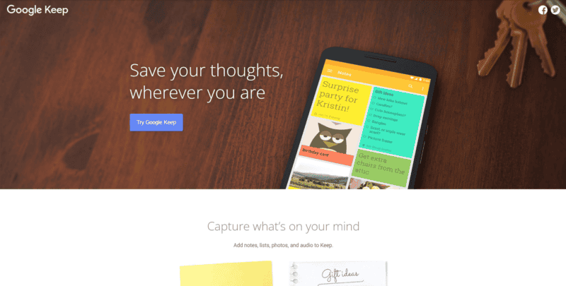 Get google keep