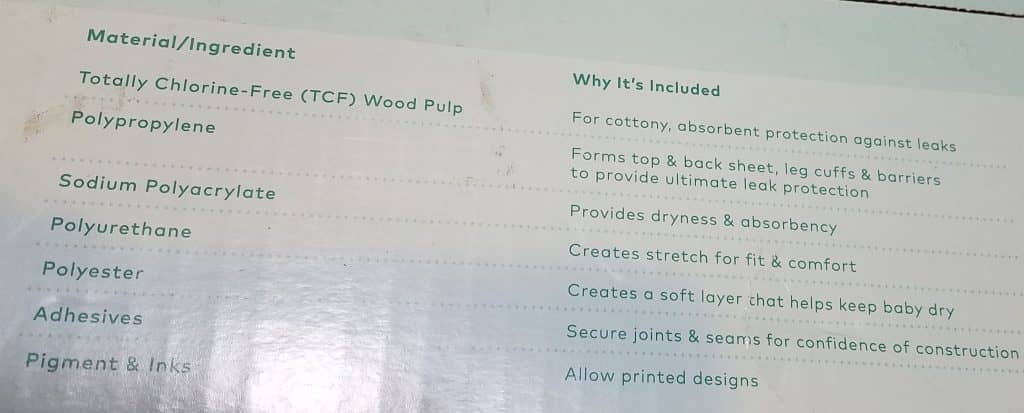 cloud island diaper review ingredients