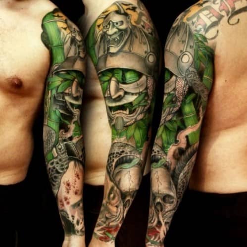 25 Japanese Sleeve Tattoo Designs